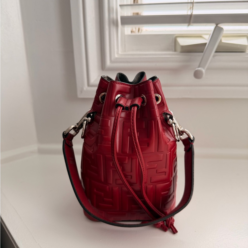 Fendi Red Bucket Bag
